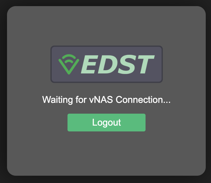 vEDST Waiting for vNAS Connection